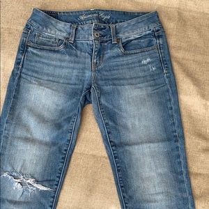 American Eagle jean capris